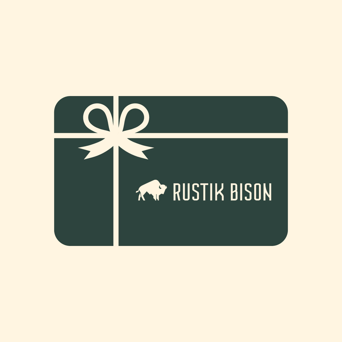 Electronic gift card – Rustik Bison