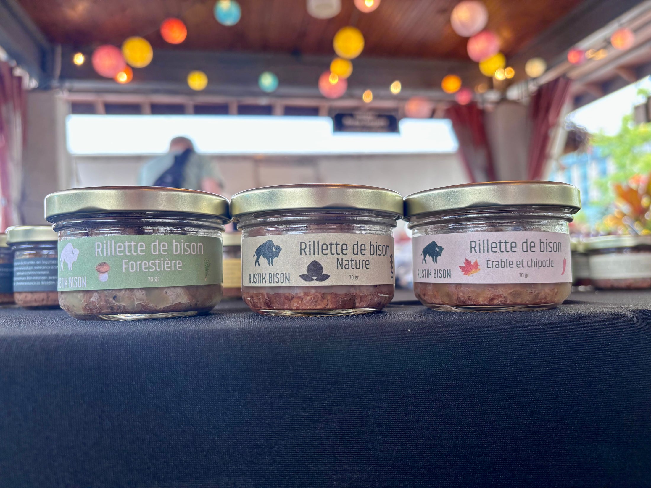 Rillette en pot